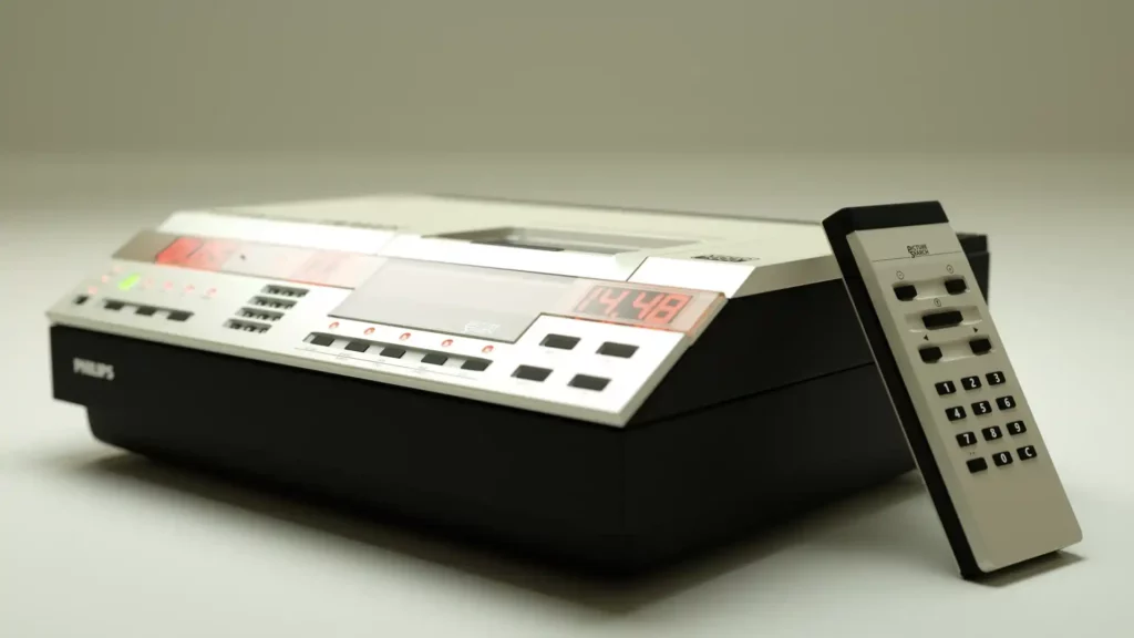 Modèle 3D d'un lecteur cassette Philips4 sebdygraph graphiste illustrateur normand