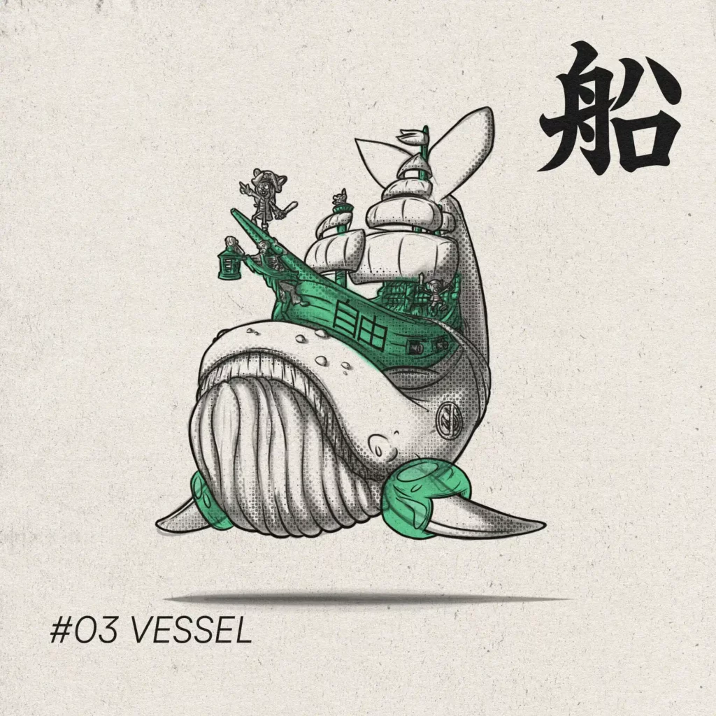 Illustration digitale inktober #vessel sebdygraph graphiste illustrateur normand