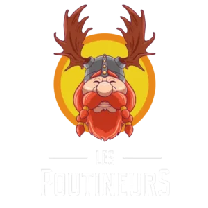 Logo viking du restaurant les poutineurs caen sebdygraph graphiste illustrateur normand